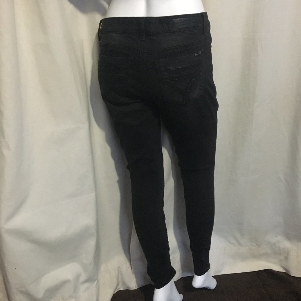 Seven7 Black Legging Jeans - Picture 4 of 16